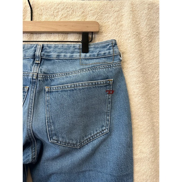 Diesel Straight Jeans 2002 5-Pocket Slim Fit Low Waist Jeans Size W28 L30 - Picture 10 of 16